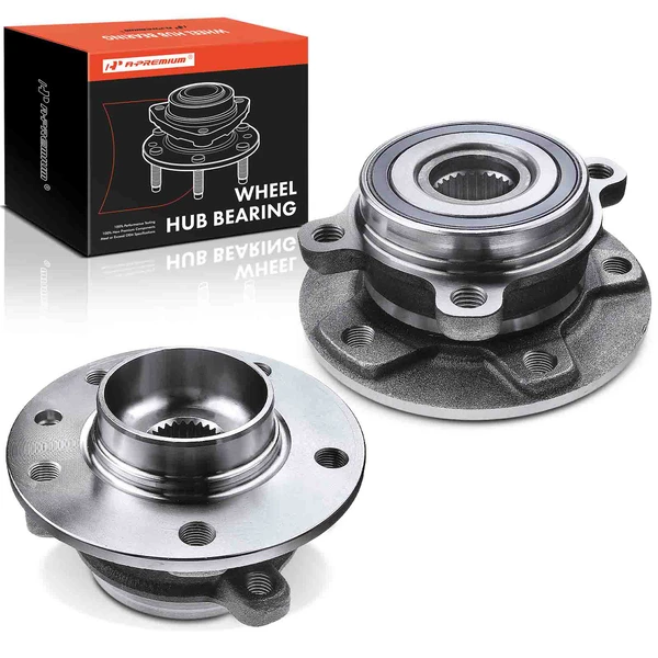 2 Pcs Front or Rear Wheel Bearing & Hub Assembly for 2016-2021 Fiat 500X