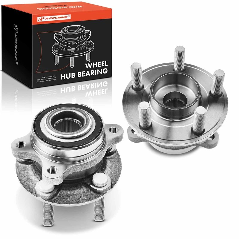 2 Pcs Wheel Bearing & Hub Assembly for Ford Edge Fusion Lincoln Continental MKX