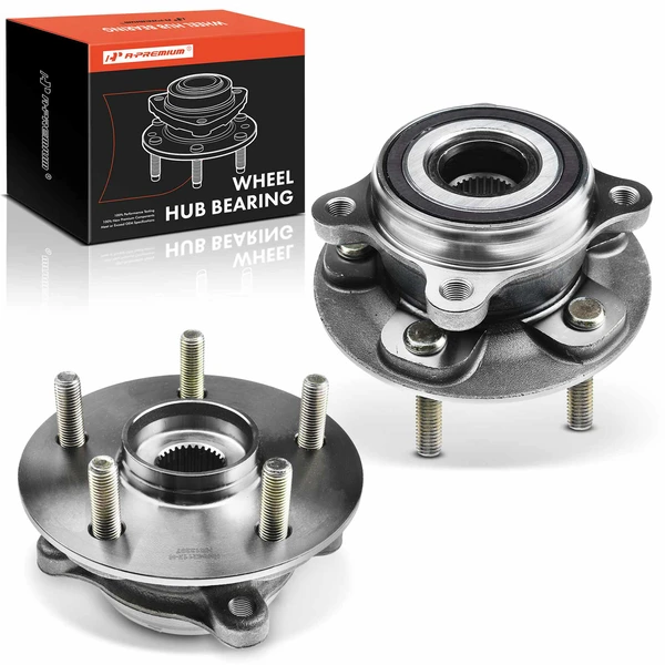 A-Premium APHB0612 Wheel Bearing and Hub Assembly Kit Front Driver & Passenger