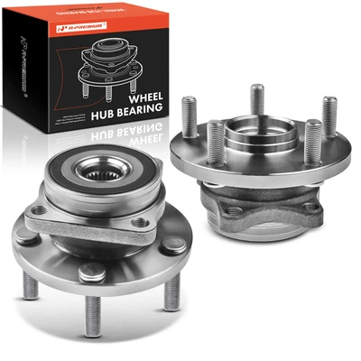 2 Pcs Wheel Bearing & Hub Assembly