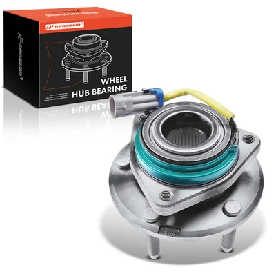 Front or Rear Wheel Bearing & Hub Assembly with ABS Sensor