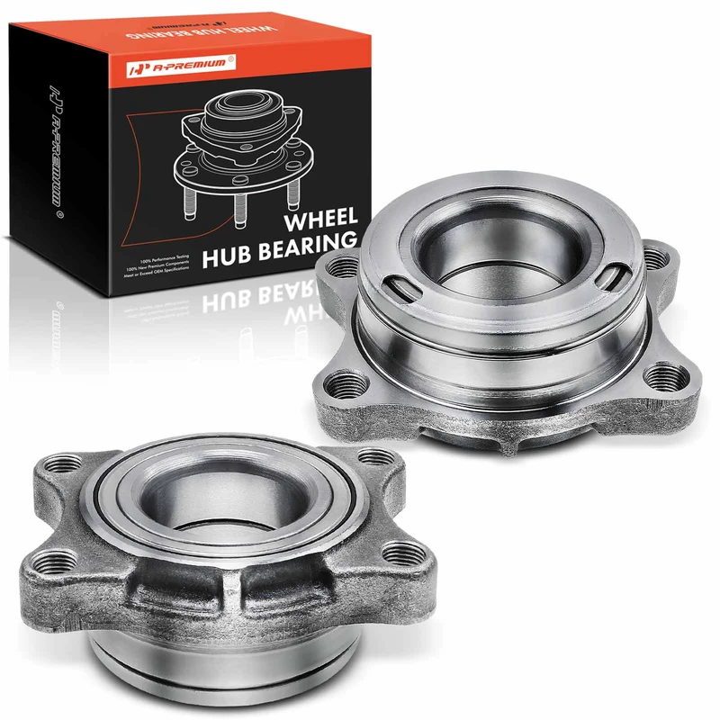 2 Pcs Front Wheel Bearing for INFINITI G35 2004-2006 AWD