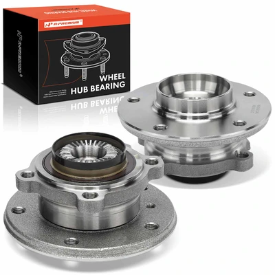 2 Pcs Front Wheel Bearing Hub Assembly