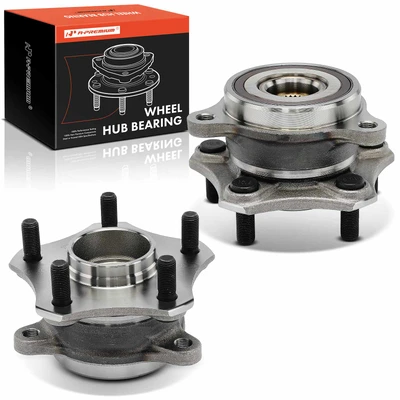 2 Pcs Front Wheel Bearing Hub Assembly