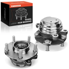 2 Pcs Front Wheel Bearing & Hub Assembly