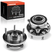 2 Pcs Front Wheel Bearing & Hub Assembly