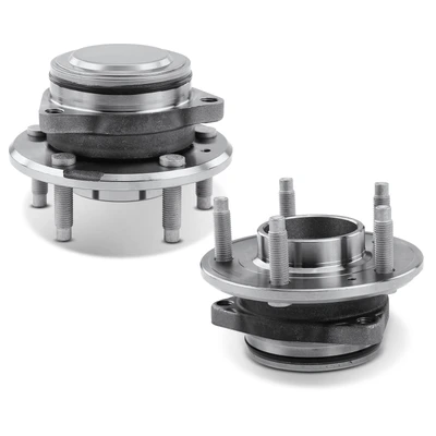 2 Pcs Rear Wheel Bearing & Hub Assembly