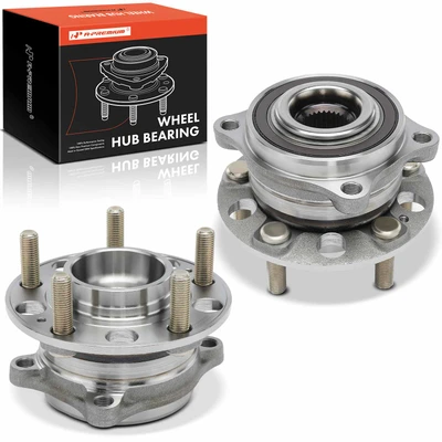 2 Pcs Wheel Bearing Hub Assembly