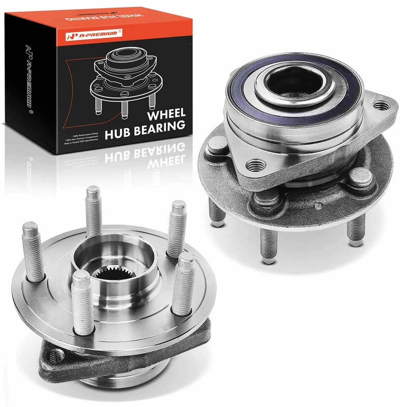 2 Pcs Front Wheel Bearing & Hub Assembly for Chevrolet Cruze 2016-2019