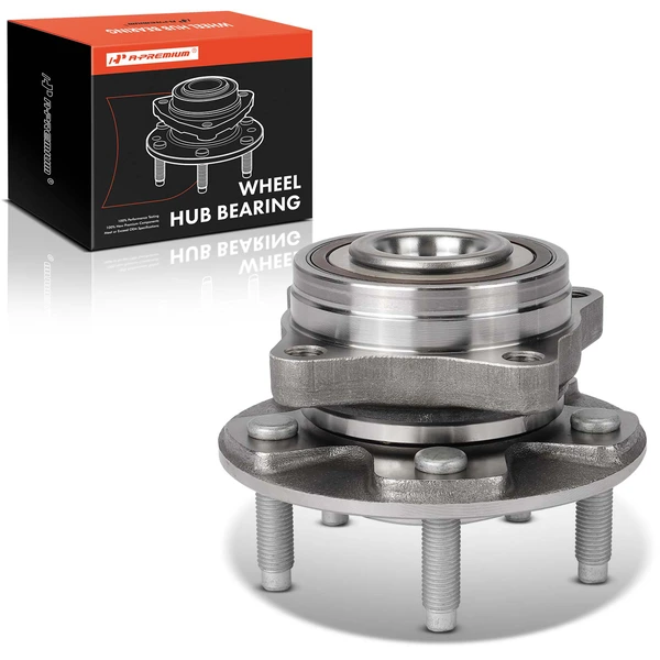 Front Driver or Passenger Wheel Hub Bearing Assembly with ABS for Jaguar F-Type 2014-2023