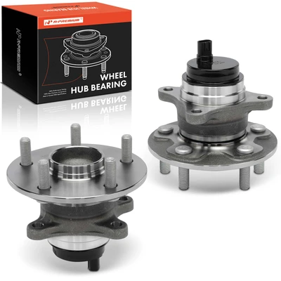 2 Pcs Front Wheel Hub Bearing Assembly