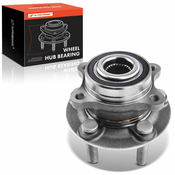 Rear Driver or Passenger Wheel Bearing & Hub Assembly for 2017-2018 Ford Fusion