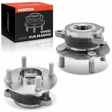 2 Pcs Front Wheel Hub Bearing Assembly