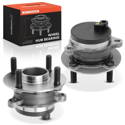 2 Pcs Front Wheel Hub & Bearing Assembly with integrated Sensor