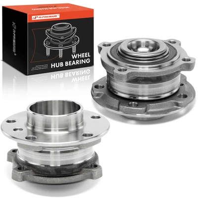 2 Pcs Front Wheel Bearing Hub Assembly