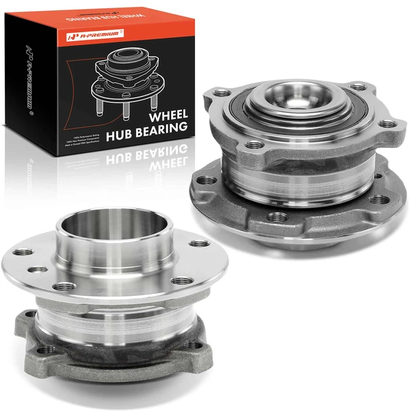 2 Pcs Front Wheel Bearing Hub Assembly for 2015-2016 2018-2019 BMW X6