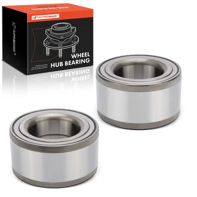 2 Pcs Front Wheel Hub Bearing Assembly