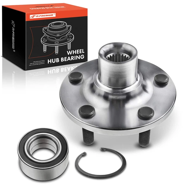 Front Driver or Passenger Wheel Bearing & Hub Assembly for 1995-1999 Dodge Neon