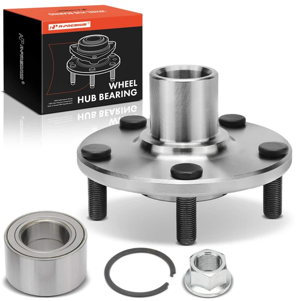 Front Driver or Passenger Wheel Bearing Hub Assembly for INFINITI I30 Nissan FWD