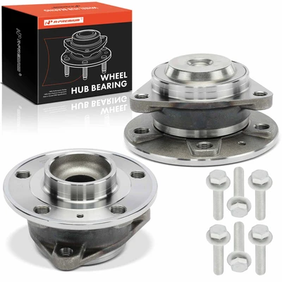 2 Pcs Rear Wheel Hub Bearing Assembly