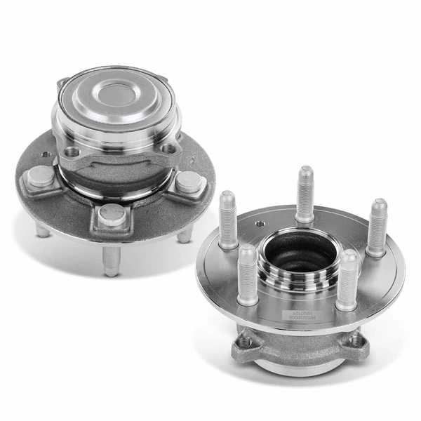 2 Pcs Front Wheel Bearing & Hub Assembly for Tesla S 2012-2016 RWD