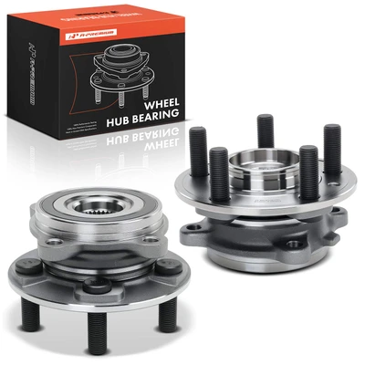 2 Pcs Front Driver & Passenger Wheel Hub Bearing Assembly