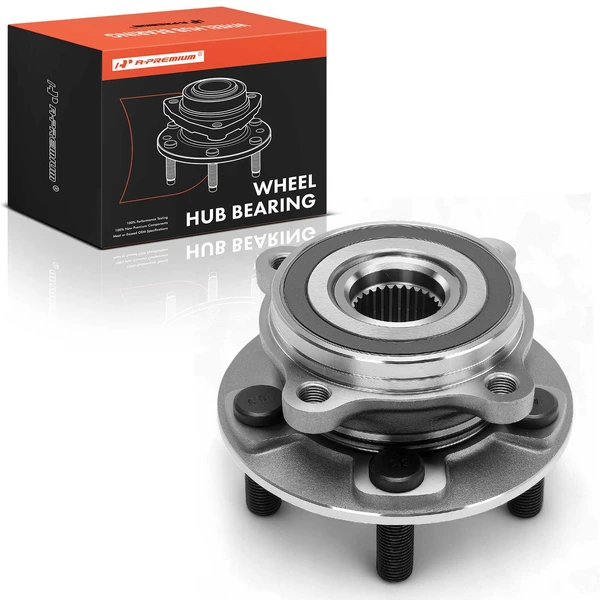 Front Driver or Passenger Wheel Hub Bearing Assembly for Jaguar F-Pace 2017-2020 Land Rover