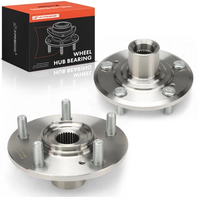 2 Pcs Front Wheel Hub