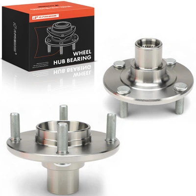 2 Pcs Front Wheel Hub