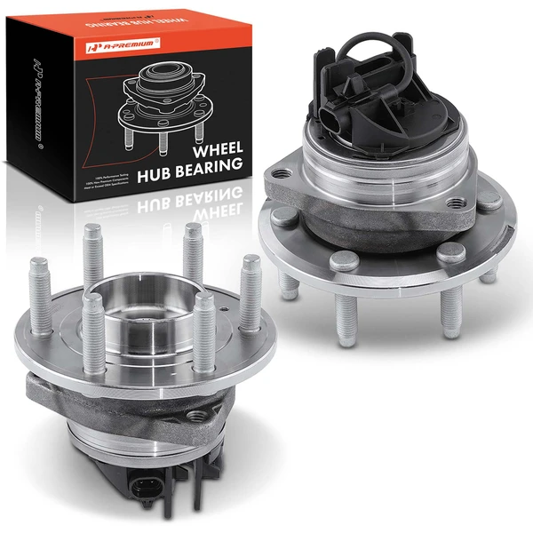 2 Pcs Front or Rear Wheel Bearing & Hub Assembly with ABS Sensor for VPG MV-1 11-16