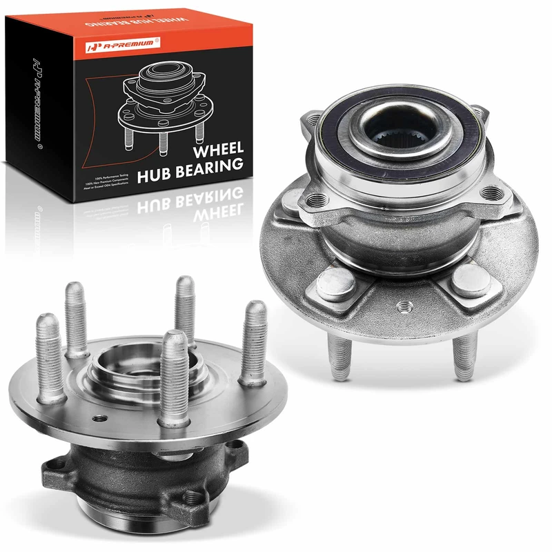 2 Pcs Rear Wheel Bearing & Hub Assembly for Tesla X 2016-2019 S 2012-2019