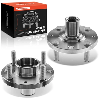 2 Pcs Front Wheel Hub