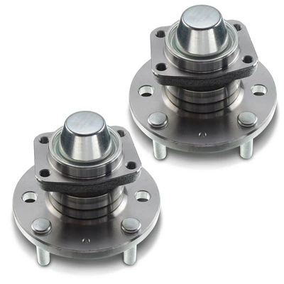 2 Pcs Rear Wheel Bearing & Hub Assembly