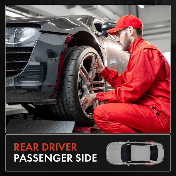 A-Premium APHB1450 Wheel Bearing and Hub Assembly Kit Front Driver & Passenger