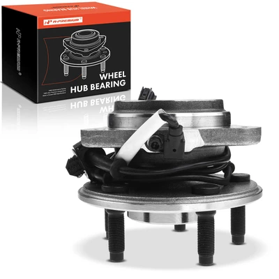 Front Wheel Bearing & Hub Assembly with ABS Sensor