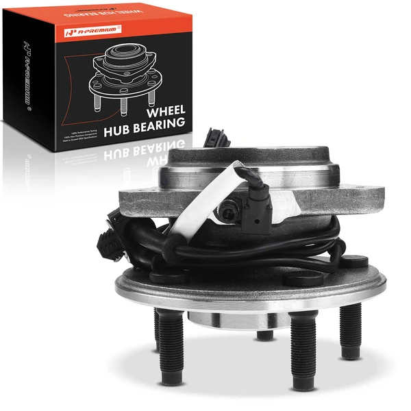A-Premium APHB1449 1997-2001 Mercury Mountaineer Wheel Bearing and Hub Assembly Kit Front Driver or Passenger