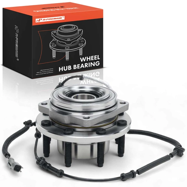 Front Wheel Hub & Bearing Assembly for Ford F-250 F-350 Super Duty 2020-2022