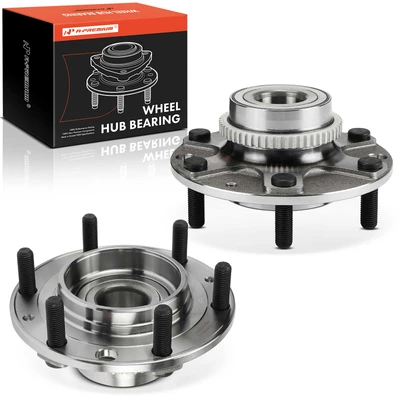 2 Pcs Rear Wheel Bearing Hub Assembly