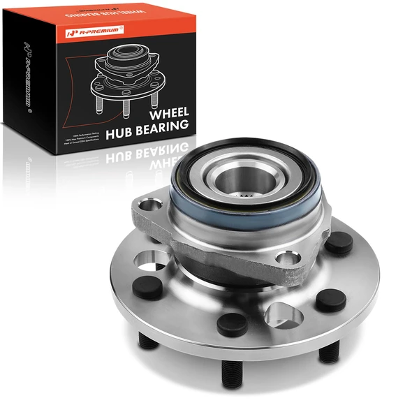 Front Driver or Passenger Wheel Bearing & Hub Assembly for 1988-1994 Chevrolet K2500