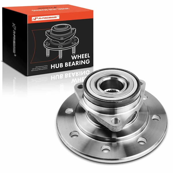 Front Driver or Passenger Wheel Bearing & Hub Assembly for 1994-1999 Dodge Ram 2500