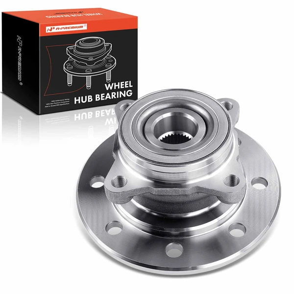 Front Driver or Passenger Wheel Bearing & Hub Assembly for 1988-1994 GMC K2500