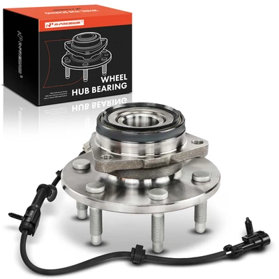 Front Wheel Bearing & Hub Assembly with ABS Sensor