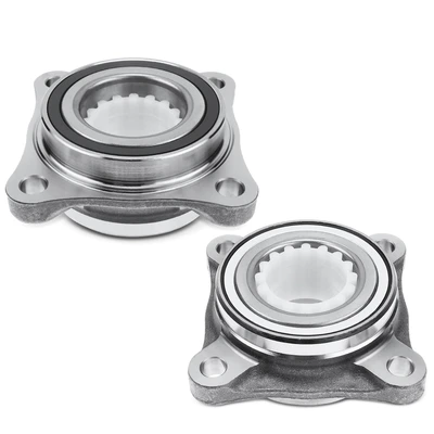 2 Pcs Front Wheel Bearing