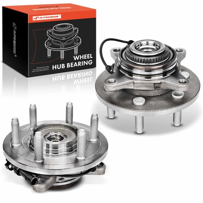 2 Pcs Front Wheel Bearing Hub Assembly