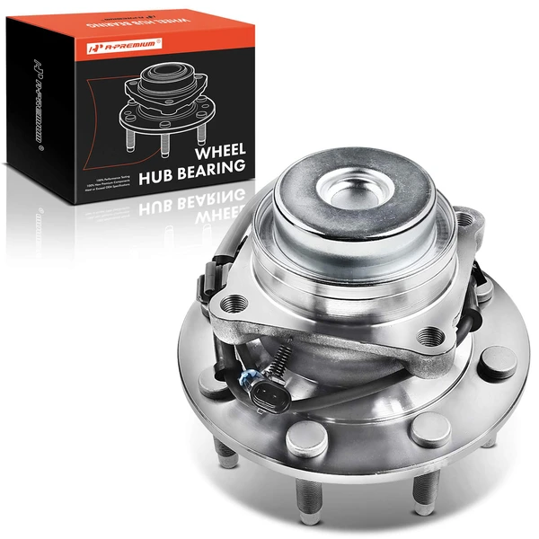 Front Driver or Passenger Wheel Bearing & Hub Assembly with ABS for Chevy Express 03-17