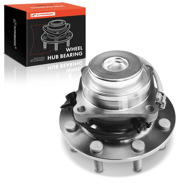 Front Driver or Passenger Wheel Bearing & Hub Assembly with ABS for Chevy Express 3500