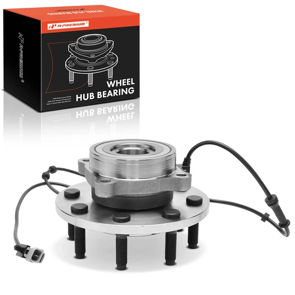 A-Premium APHB1200 2000-2002 Dodge Ram 2500 Wheel Bearing and Hub Assembly Kit Front Driver or Passenger