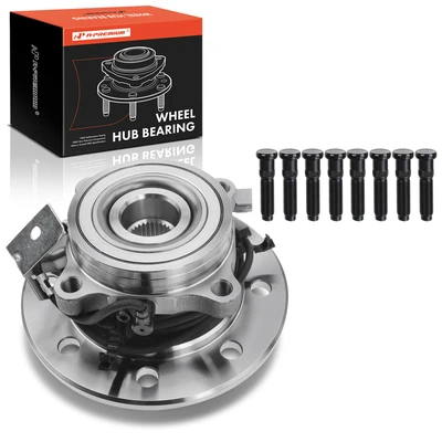Front Passenger Wheel Bearing & Hub Assembly with ABS Sensor