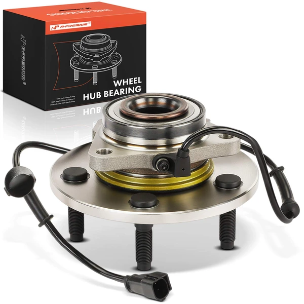 Front Driver or Passenger Wheel Bearing & Hub Assembly for Dodge Ram 1500 2002-2005 4WD