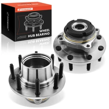 2 Pcs Front Wheel Bearing & Hub Assembly for 1999 Ford F-350 Super Duty